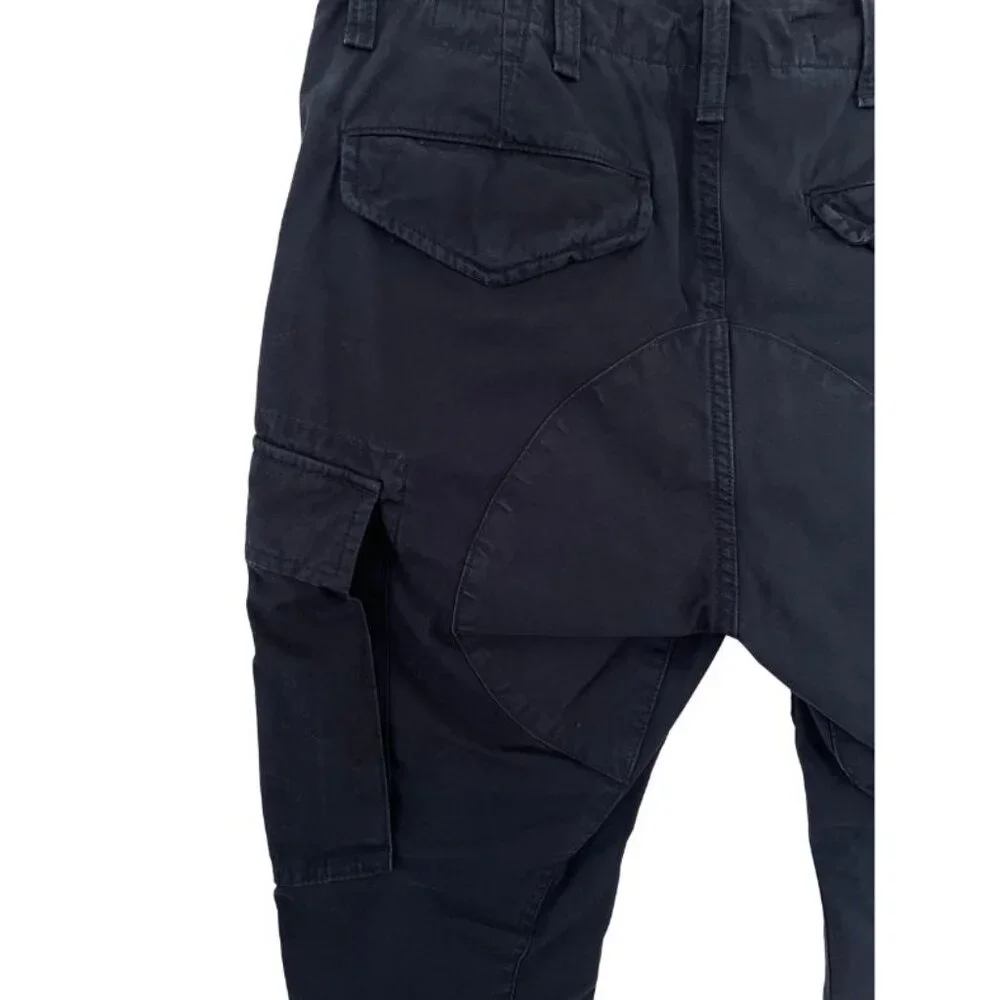 Polo Ralph Lauren Surplus US Division Military Canvas Cargo Pants 30 x 30 Navy